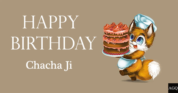 Happy Birthday Chacha ji images