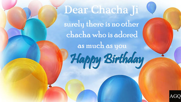 Happy Birthday Chacha ji messages