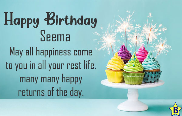 Happy Birthday Seema Images Wishes