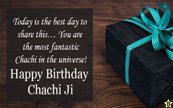 Happy birthday fantastic Chachi ji