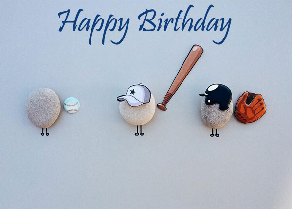 happy birthday baseball images