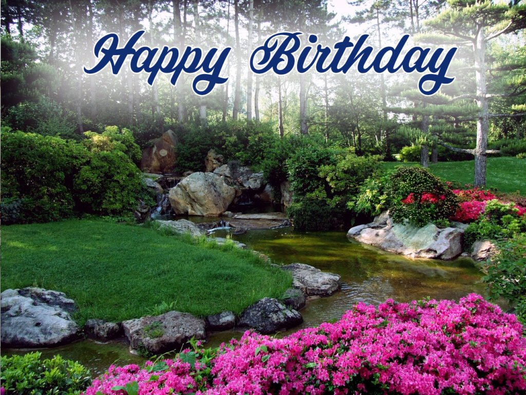 31+ Happy Birthday Flower Garden Images And Pictures