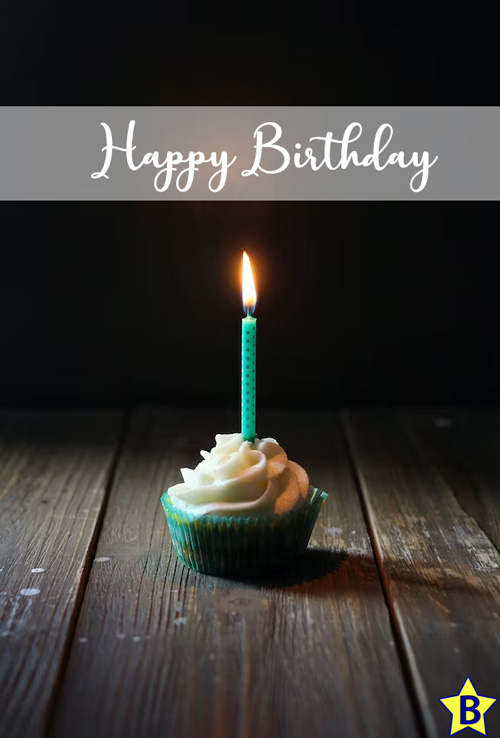 happy birthday cup cake candle images